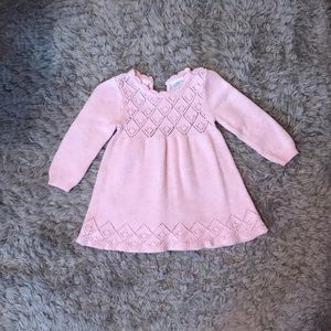Koala Bear pink lace dress